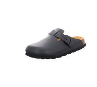 natural sense Clogs Tieffußbett für Herren, blau, Größe 45 EU