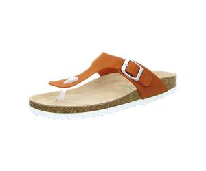 natural sense Tieffußbett-bis30mm für Damen, orange, Größe 37 EU