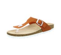 natural sense Tieffußbett-bis30mm für Damen, orange, Größe 43 EU