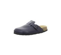 Natural Sense Unisex Hausschuhe Clog Leder blau 1095024, Schuhgröße:43 EU
