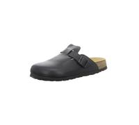 Natural Sense Unisex Hausschuhe Clog Leder schwarz 1095023, Schuhgröße:40 EU