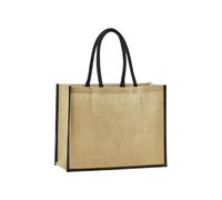 Westford Mill Einkaufstasche Natural Starched Jute Classic Shopper