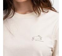 Natural Vibes T-Shirt Cat Nap Bio GOTS | Bio T-Shirt | Weißes T-Shirt (Naturweiß) | Damen T-Shirt | S