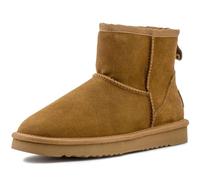 Natural World Alaska 7301 Damen Australian Boots mit Warmfutter, Cognac (Cuero), Gr. 37