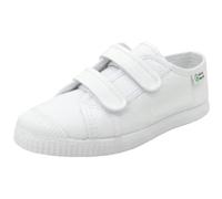 Natural World - Basquet Klett Paris - Kinder Bio-Sneaker aus Baumwolle - Weiß..., Gr. 36