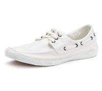 Natural World Eco - 303 VEGANE Segelschuhe Retro SCHNÜRSCHUHE Canvas Sneakers sportliche Turnschuhe für Herren umweltfreundlich - erhältlich in vielen Farben