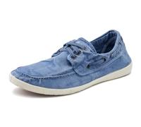 Natural World Sneaker Old Elbrus – Bio-Baumwolle, 100% umweltfreundlich – Gr. 40, Blau (Celest)