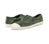 Natural World Eco - 3102E Men's Trainers - Organic Cotton Canvas Shoes - 100% EcoFriendly - Green Color
