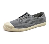 Natural World Eco - 3102E Men's Trainers - Organic Cotton Canvas Shoes - 100% EcoFriendly - Grey Color