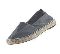 Natural World Eco - 325E Men's Espadrilles - Organic Cotton - 100% EcoFriendly - Grey Color