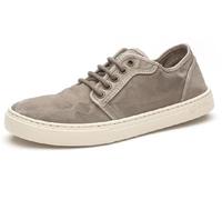 Natural World Eco - 6602E - Natural World Men's Trainers - Organic Cotton Canvas Shoes - 100% EcoFriendly - Light Grey Color