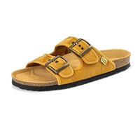 Natural World Eco - 7001E - Dyed Fabric Vegan Sandals for Men and Women - Mustard Color
