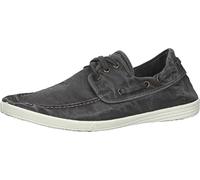 NATURAL WORLD ECO Herren 303E-601-43 lässige Schuhe, Schwarz, 43 EU