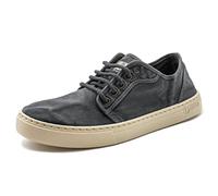 Natural World Eco Herren-Sneaker, 100 % umweltfreundlich, 6602E, Schwarz , 42 EU