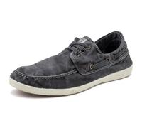 Natural World Eco Schuhe - 303E - Natural World Herren - 100 % umweltfreundlich - Herrenschuhe für den Sommer, Schwarz - Schwarz - Größe: 46 EU