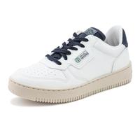Natural World Hiba Unisex Vegane Sneaker Weiß/Blau (Marino Enz), Gr. 42