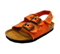 Natural World Kinder Sandalen Bio-Baumwolle mandarine Gr.30
