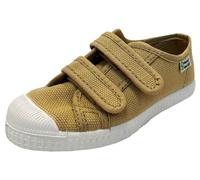 Natural World Kinder Schuhe Sneaker mit Klettverschluss beige Gr.27