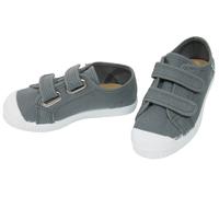 Natural World Kinder Schuhe Sneaker mit Klettverschluss grey Gr.26