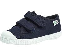 Natural World Mädchen Basquet Doble Velcro Paris Sneakers, Blau (Marino 77), 31 EU