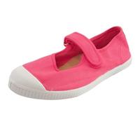 Natural World - Mary Jane - Mädchen Ballerina aus Baumwolle - Pink (Rosa Vivic), Gr. 28