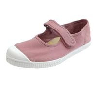 Natural World Mercedes Velcr. Puntera Tintado Kinder Mädchen Ballerina Sommerschuhe 33 EU Azul Oscur