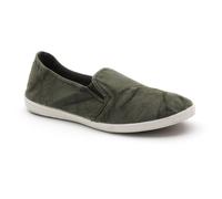 Natural World Eco - 315E Men's Trainers - Organic Cotton Canvas Shoes - 100% EcoFriendly - Green Color