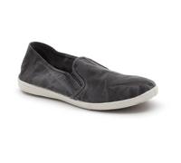 Natural World Eco - 315E Men's Trainers - Organic Cotton Canvas Shoes - 100% EcoFriendly - Black Color