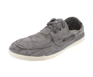 Natural World - Old Elbrus - Herren Schnürer im Bootsschuh-Style - Grau (Gris..., Gr. 40