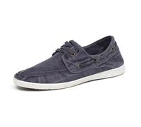 Natural World Slipper Marineblau Stoff 303E 40 Blau