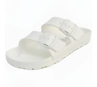 Natural World - Saona - Unisex EVA-Pantolette - Weiß (Blanco), Gr. 38