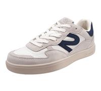 Natural World Serena 8474 Herren Sneaker im Tennis-Style, Weiß/Beige (Blanco), Gr. 45