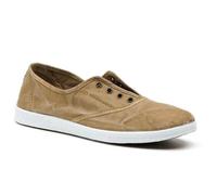 natural world Vegane Damen Sneaker washed (beige claro) 37