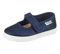 Natural World W56013 77 Marino blau Mary Jane Mercedes Scratch Metalizado Gr. 33