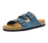 Natural World - Zeus - Damen Bio-Pantolette - Blau (Jeans), Gr. 36