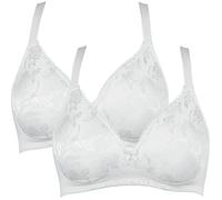 Naturana BH ohne Bügel im 2er-Pack Cup B: 80 weiß
