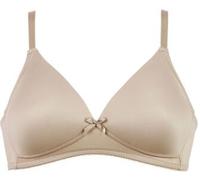Naturana T-Shirt-BH 85, Cup A beige Damen BHs ohne Bügel Damenwäsche 85, Cup A puder