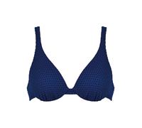 Naturana Bikini-Oberteil in Dunkelblau - Größe 44B-Cup | Damen Bademode