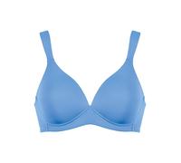 Naturana Bügelloser BH in Blau - Größe 80C | Damen Bhs