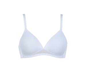 Naturana Bügelloser Schalen-BH in Weiß - Größe 80D | Damen Bhs