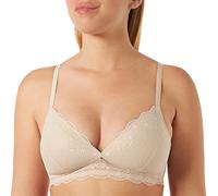 Naturana Damen 5194 Gepolsterter BH, Undurchsichtige, Hellbeige, 85C