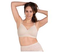 Naturana Damen Bügelloser BH Gr. 95D, Beige (Hellbeige)