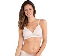 Naturana Damen Bügelloser Schwangerschafts-BH Still-BH Einfarbig, Beige (Skin), 95C (Herstellergröße: 110C)