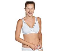 Naturana Damen Moulded Soft Cup Bra Bügelloser BH, weiß, 75D