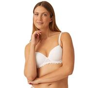 Naturana Damen Padded Underwired Bra 7671 Gepolsterter BH, White, 70C