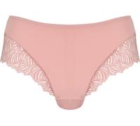 Hipster NATURANA "The Friday", Damen, Gr. 48, pink (pink rose), Microfaser, Obermaterial: 87% Polyamid, 13% Elasthan. Spitze: 89% Polyamid, 11% Elasthan, leicht transparent, unifarben, bequem, Unterho