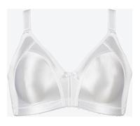 Naturana® Minimizer BH ohne Bügel [Cup B-G] I Maximaler Halt Dank durchdachter Schnittführung & Breiten Trägern I BH Minimizer für eine optisch kleinere Cupgröße 80 Weiss B