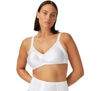 Naturana® Minimizer BH ohne Bügel [Cup B-G] I Maximaler Halt Dank durchdachter Schnittführung & Breiten Trägern I BH Minimizer für eine optisch kleinere Cupgröße 75 Weiss D