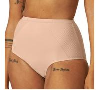 Taillenslip NATURANA "Modern Minimizer", Damen, Gr. 48, 1 Stk., beige (light beige), Obermaterial: 80% Polyamid, 20% Elasthan, unifarben, körpernah, Unterhosen Taillenslip, hoch ausgeschnitten, elasti