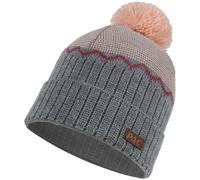 Nature Akela Merino Pom Herren Mütze, grau